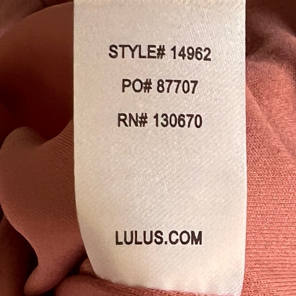 Lulu’s  Dance the Night Away Rusty Rose Backless Maxi Dress - Picture 8 of 11